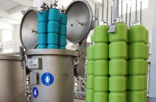 鎮(zhèn)海線帶THIES壓力烘干機(jī)正式投入使用